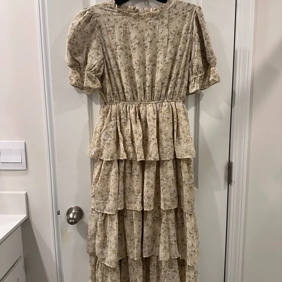 Baltic Born Pia Tiered Midi Dress - Picture 2 of 3